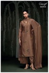 Glyna 4379 By Ganga Bemberg Russian Designer Salwar Suits Wholesalers In Surat